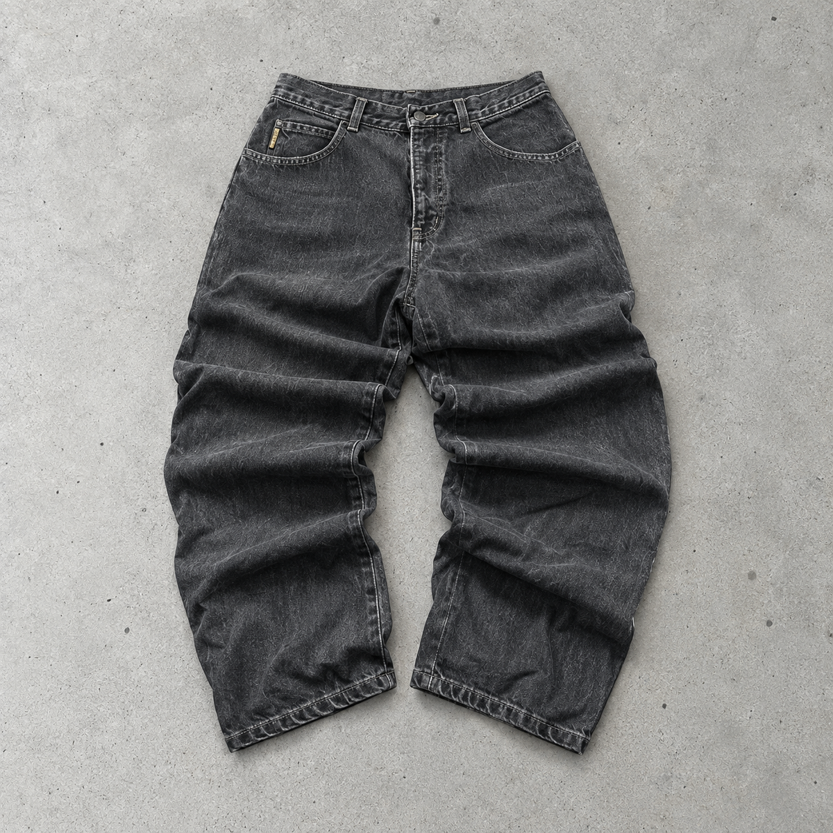 Y2K Armani Jeans Jeans Black Rare (S)
