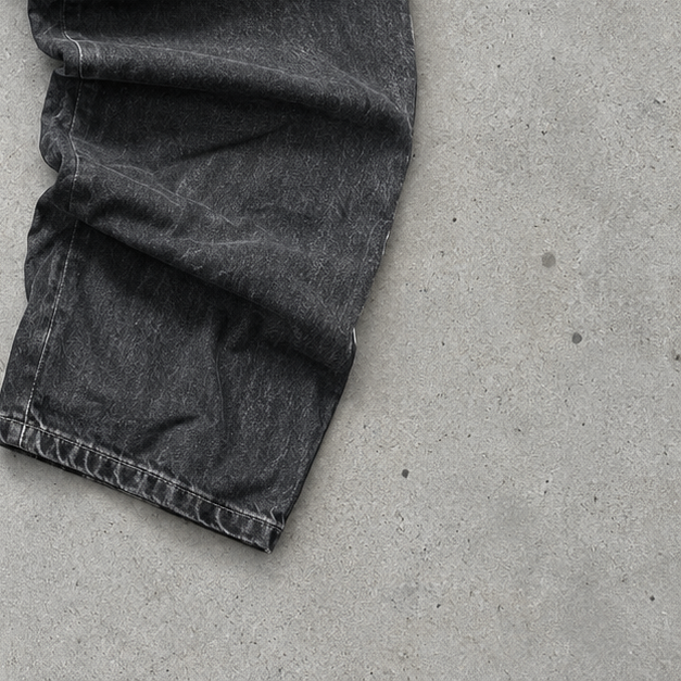 Y2K Armani Jeans Jeans Black Rare (S)