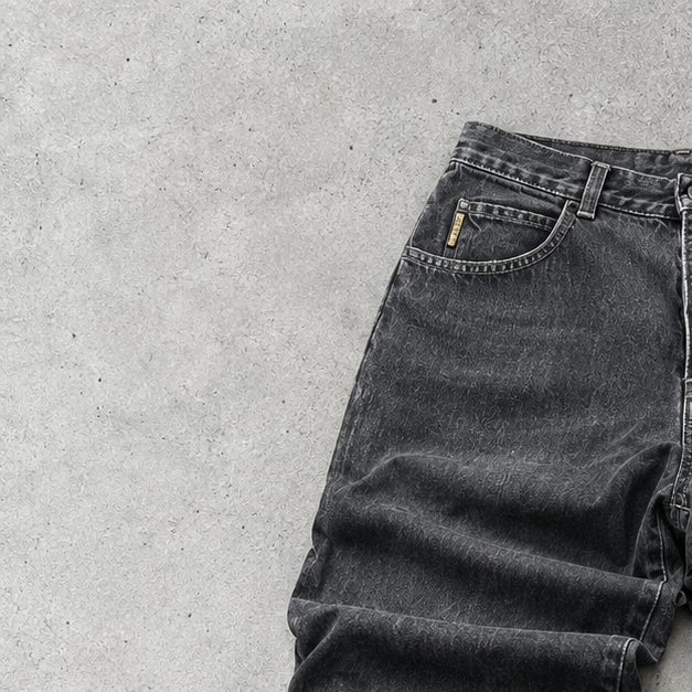 Y2K Armani Jeans Jeans Black Rare (S)