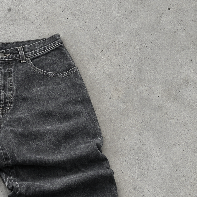 Y2K Armani Jeans Jeans Black Rare (S)