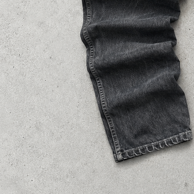 Y2K Armani Jeans Jeans Black Rare (S)