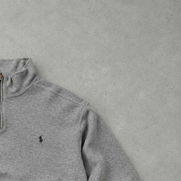 Ralph Lauren Sweater Grau Limited (XXL) Stitched Logo