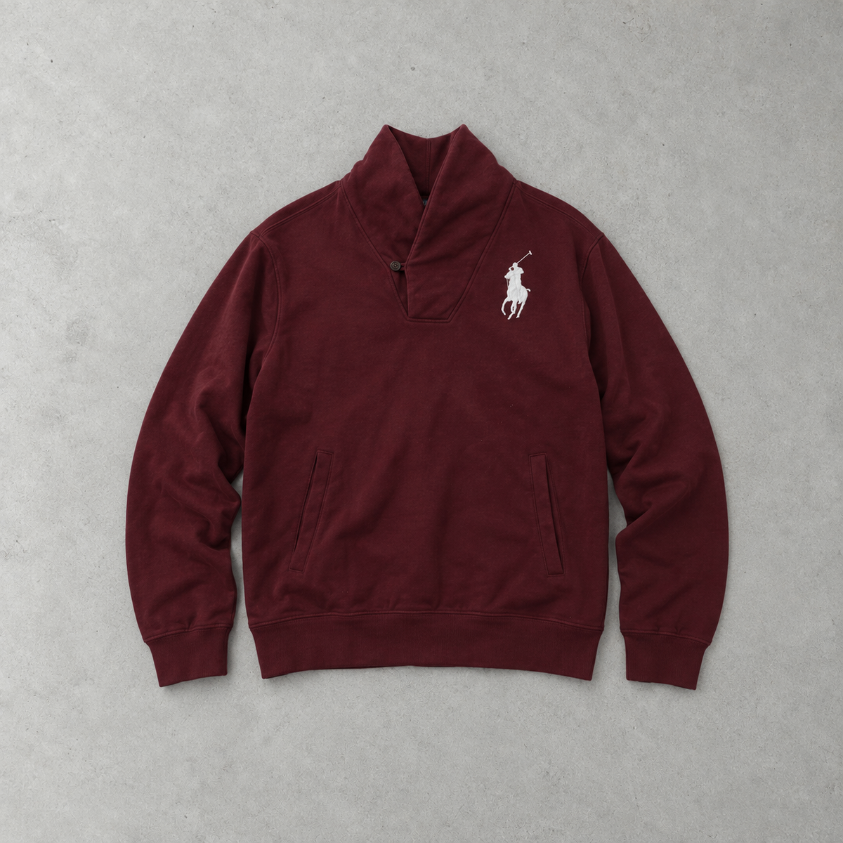Polo Ralph Lauren Sweater Burgunderrot Rare (L)