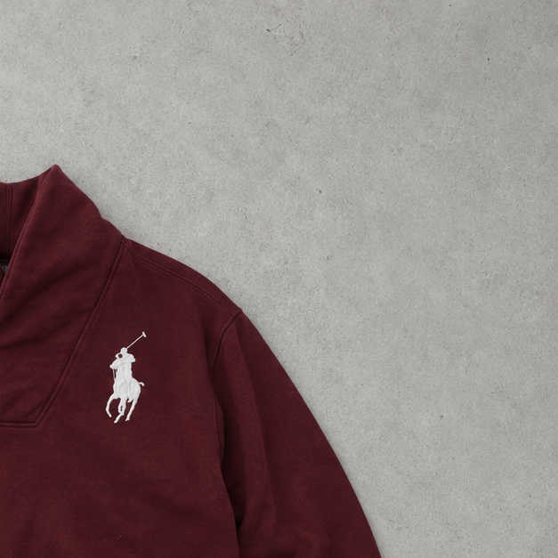 Polo Ralph Lauren Sweater Burgunderrot Rare (L)