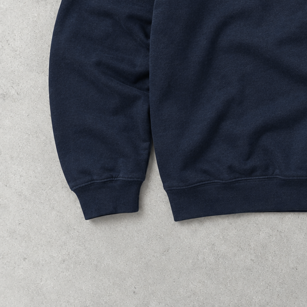 Ralph Lauren Sweater Marineblau Rare (XXL) Stitched Logo