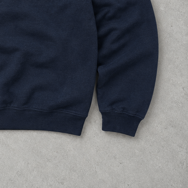 Ralph Lauren Sweater Marineblau Rare (XXL) Stitched Logo