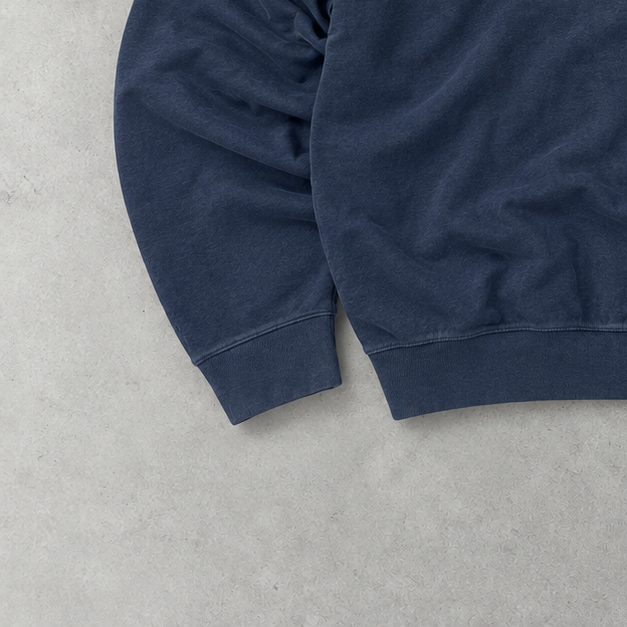 Ralph Lauren Sweater Marineblau Rare (XXL) Stitched Logo