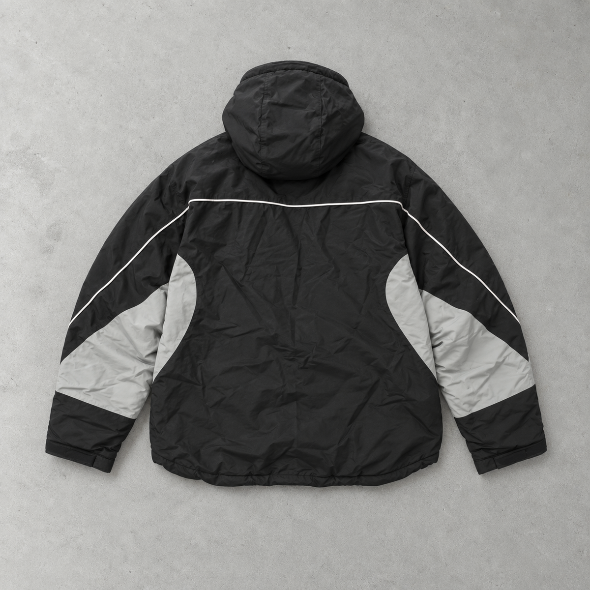 adidas Jacket Schwarz, Grau Rare (M)
