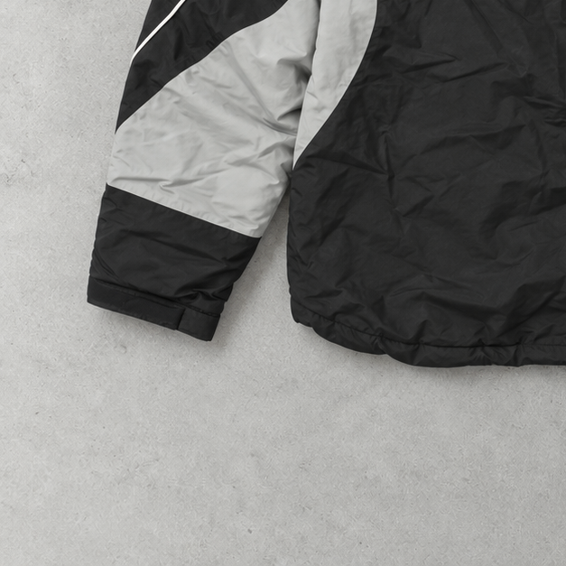 adidas Jacket Schwarz, Grau Rare (M)