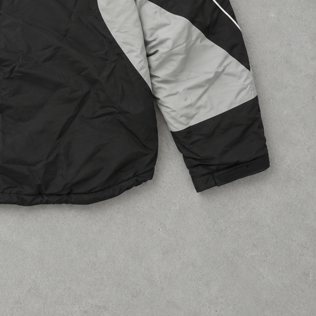 adidas Jacket Schwarz, Grau Rare (M)