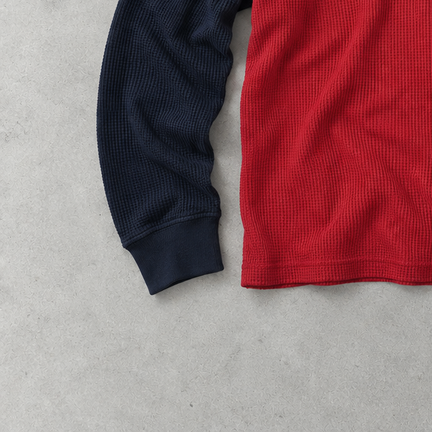 Polo Ralph Lauren Hoodie Rot, Marineblau Rare (XL)