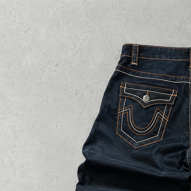 True Religion Jeans Marineblau Rare (L)