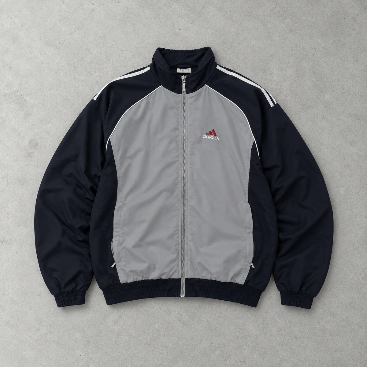 Adidas Jacke Marine / Hellblau limitiert (M)