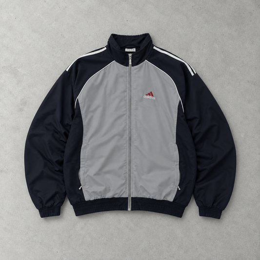 Adidas Jacke Marine / Hellblau limitiert (M)