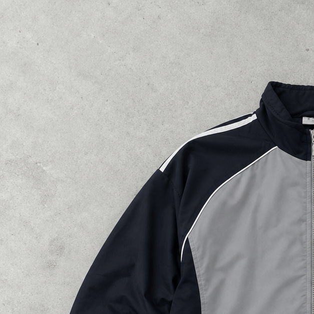 Adidas Jacke Marine / Hellblau limitiert (M)