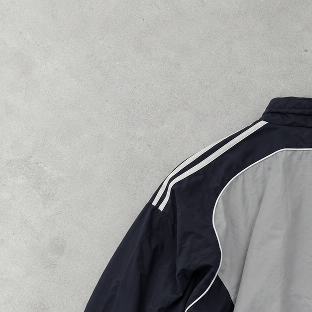Adidas Jacke Marine / Hellblau limitiert (M)