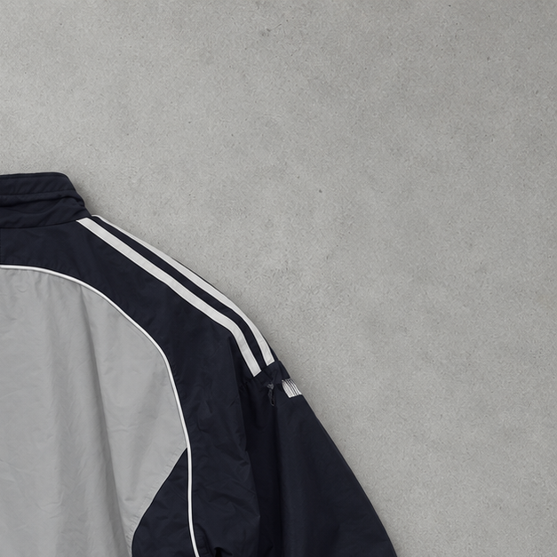Adidas Jacke Marine / Hellblau limitiert (M)
