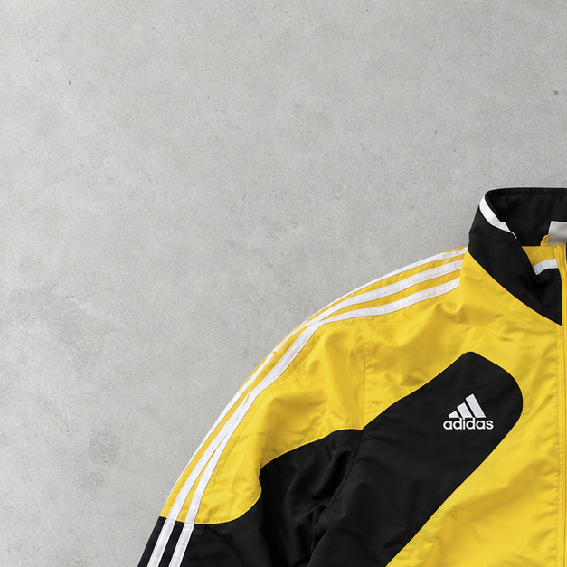 adidas Jacket Gelb, Schwarz Rare (S)