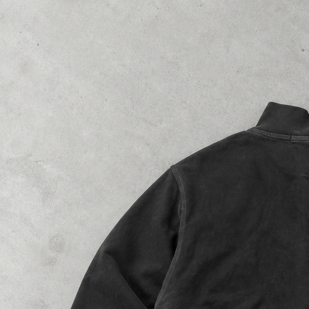 Ralph Lauren Sweatshirt Schwarz Stitched Logo Rare (L)