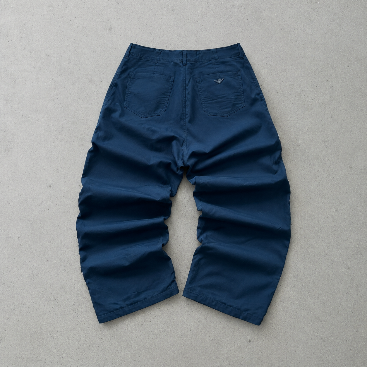 Y2K Armani Jeans Jeans Schwarz Limited Stitched Logo (W30 | DE 46)