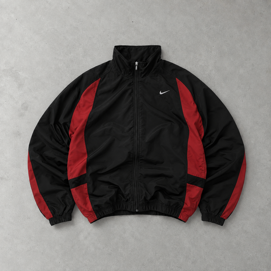 Veste de survêtement Nike noir/rouge rare (M)