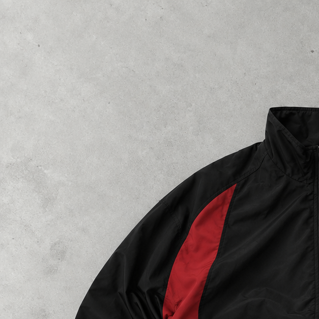 Veste de survêtement Nike noir/rouge rare (M)