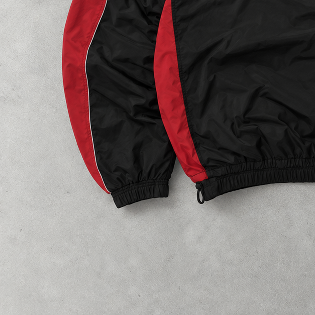 Veste de survêtement Nike noir/rouge rare (M)