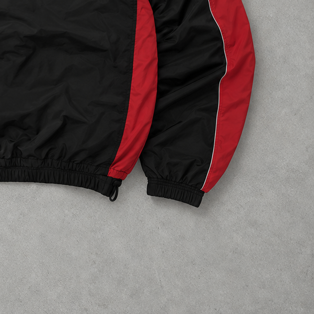 Veste de survêtement Nike noir/rouge rare (M)