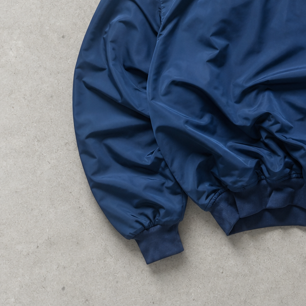 Adidas Windbreaker Marineblau, Lila Rare (S) Stitched Logo