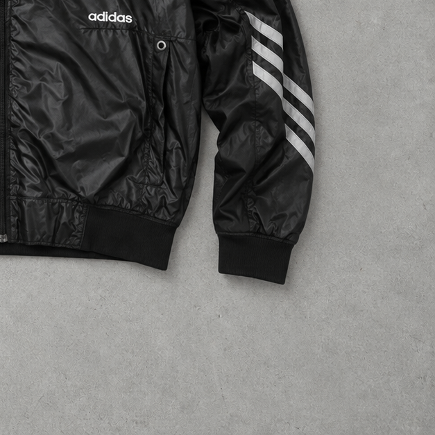 adidas Windbreaker Schwarz Rare (S)