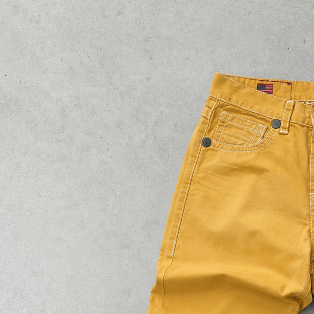 True Religion Jeans Gelb Rare (W30 | DE 46)