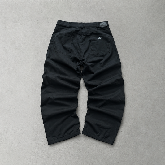 Y2K Armani Jeans Jeans Schwarz Limited (L)