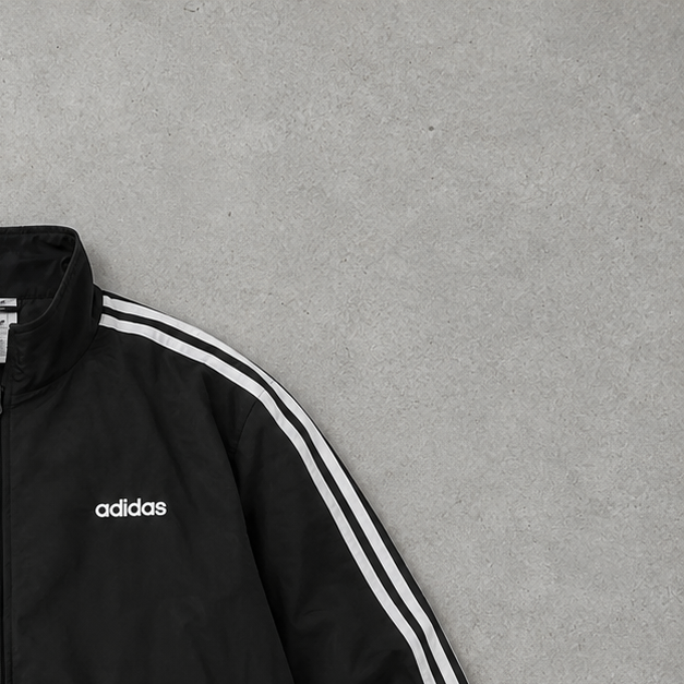 Adidas Jacket White / Black Limited (S)