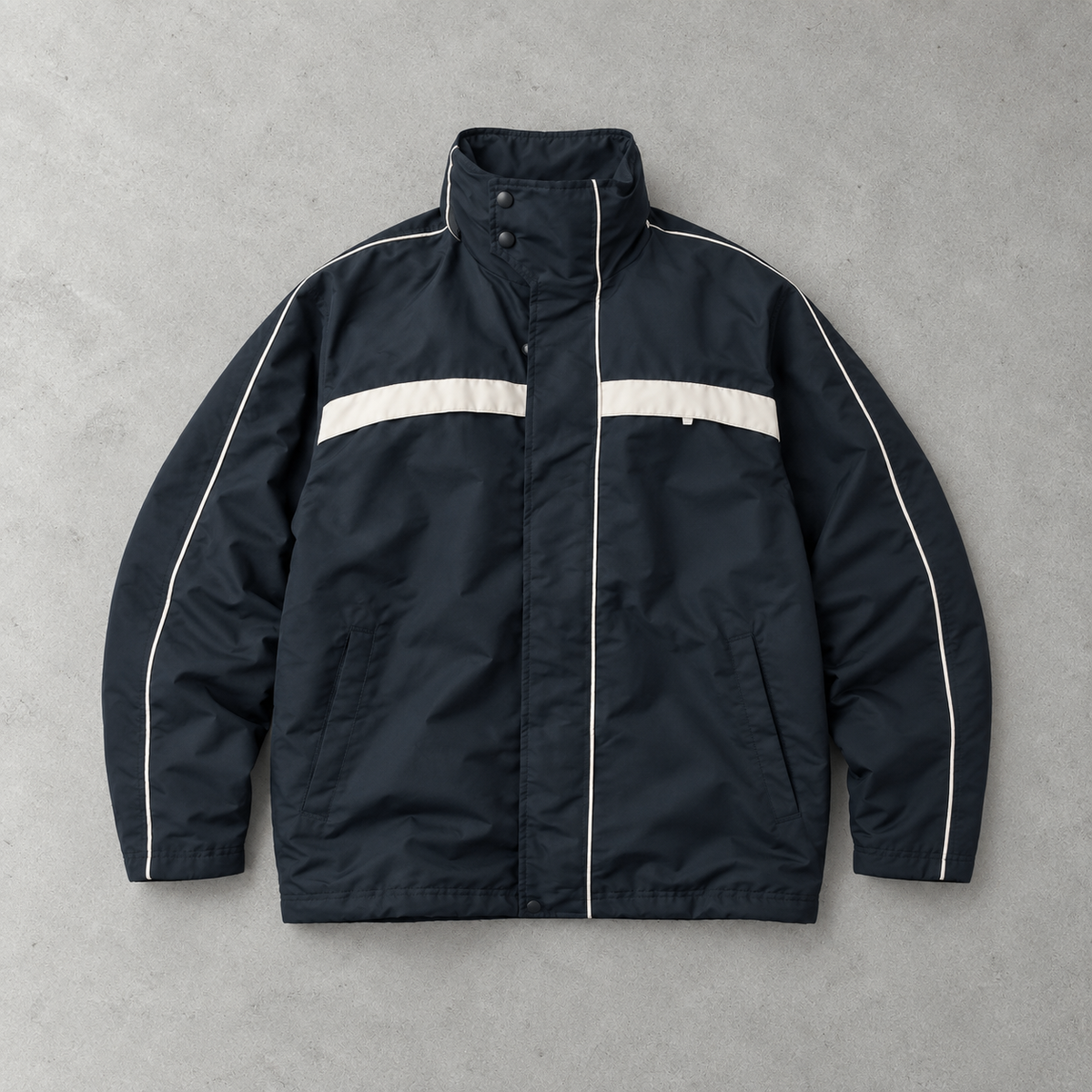 adidas Windbreaker Schwarz, Weiß Rare (S)