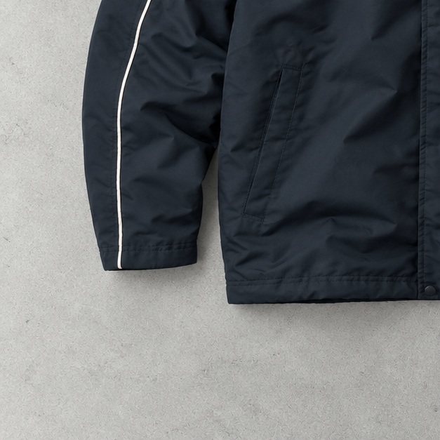 adidas Windbreaker Schwarz, Weiß Rare (S)