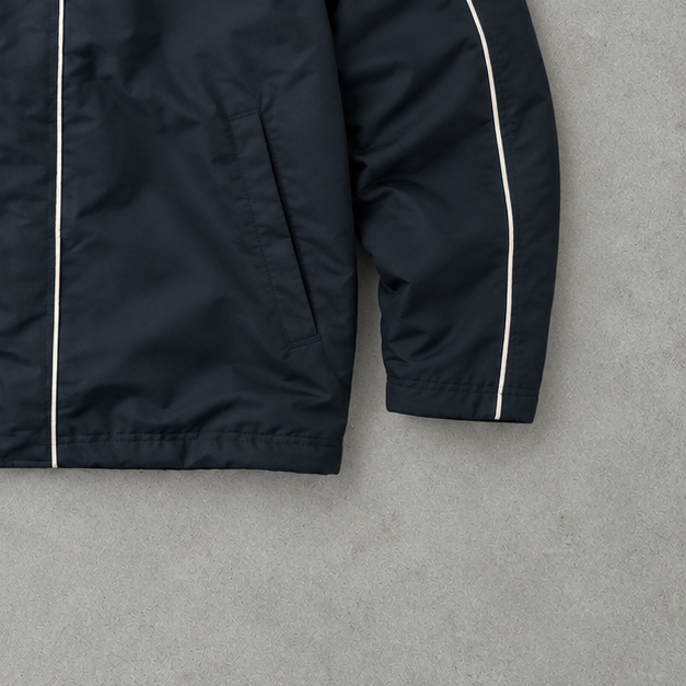 adidas Windbreaker Schwarz, Weiß Rare (S)