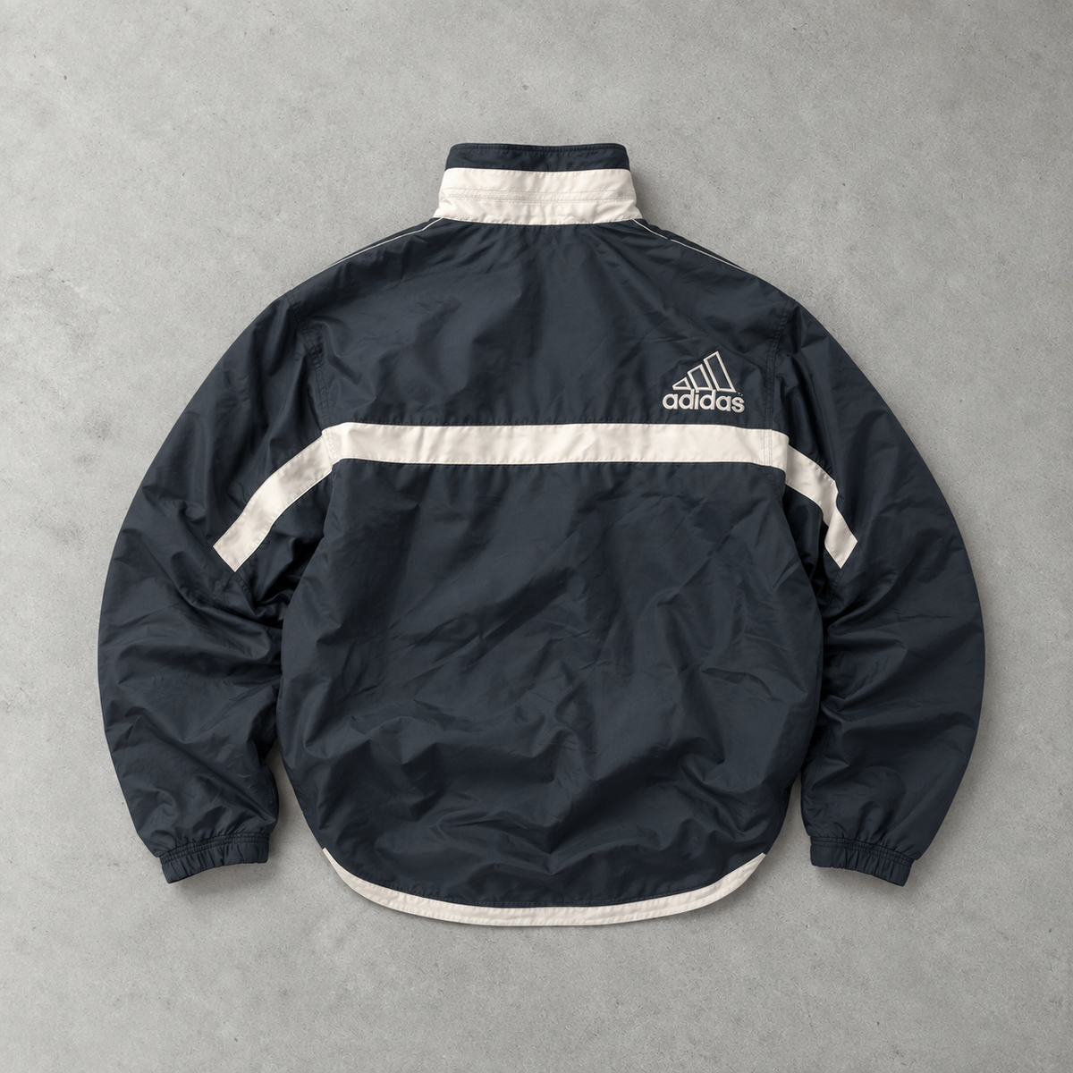 adidas Windbreaker Schwarz, Weiß Rare (S)