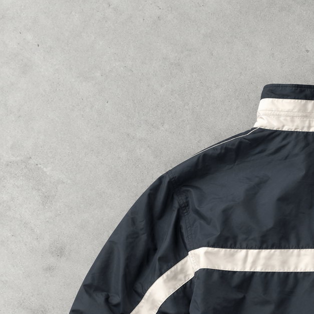 adidas Windbreaker Schwarz, Weiß Rare (S)