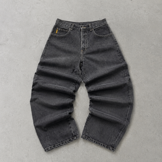 Y2K Emporio Armani Jeans Grau, Schwarz Rare (W35 | DE 50)