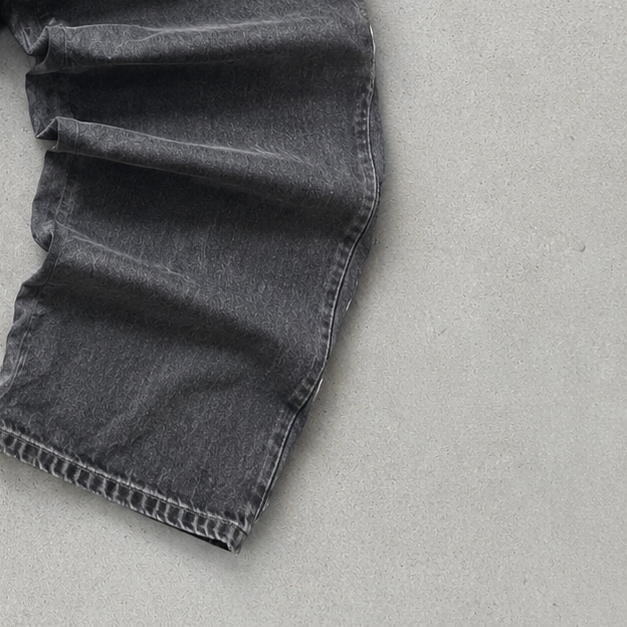 Y2K Emporio Armani Jeans Grau, Schwarz Rare (W35 | DE 50)