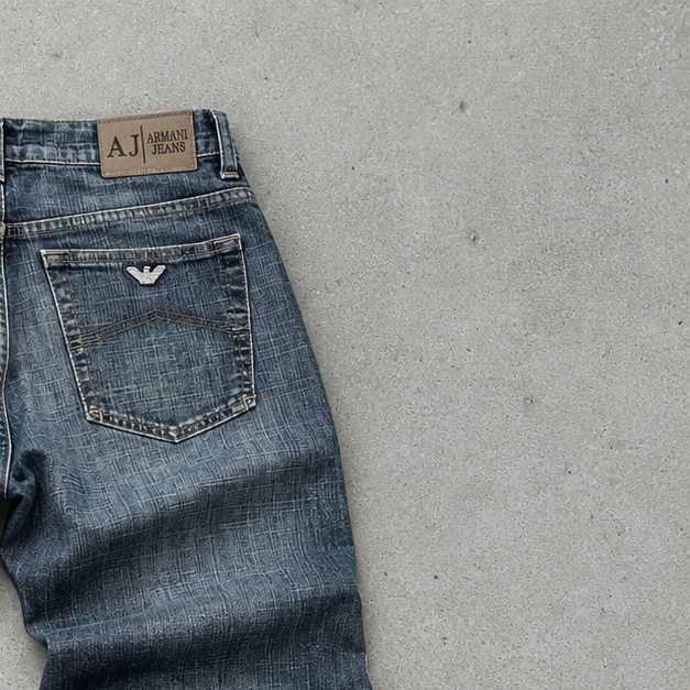 00s Armani Jeans Jeans Blue Rare (W34 / DE 50)