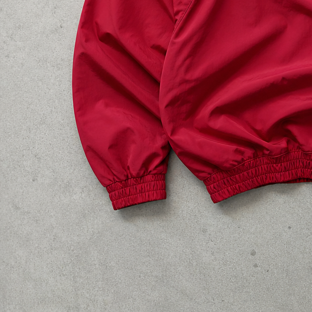 Adidas Track Jacket Rot, Burgunderrot Limited (S) Stitched Logo