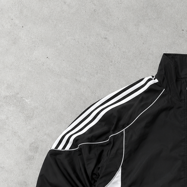 2010 Adidas Jacket Black / White Rare (M)