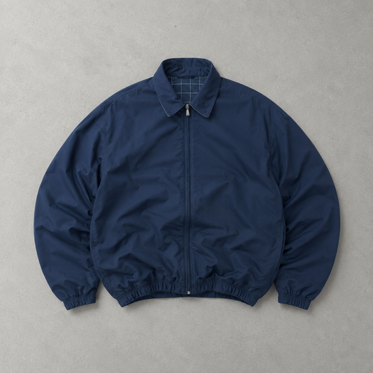Ralph Lauren Harrington Jacket Marineblau, Blau Limited Stitched Logo (XL)