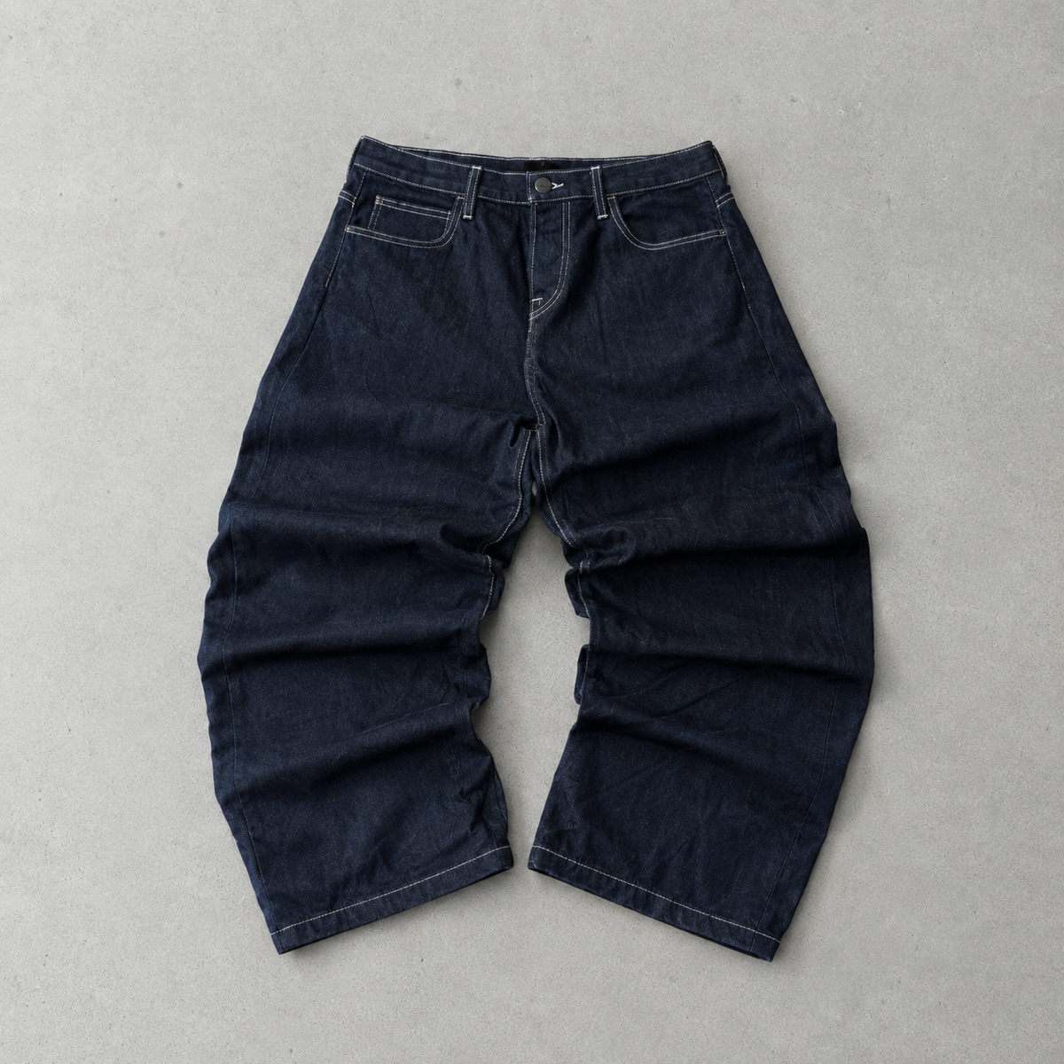 Y2K 2000s 90s Vintage True Religion Baggy Jeans Marineblau, Blau Rare (M)