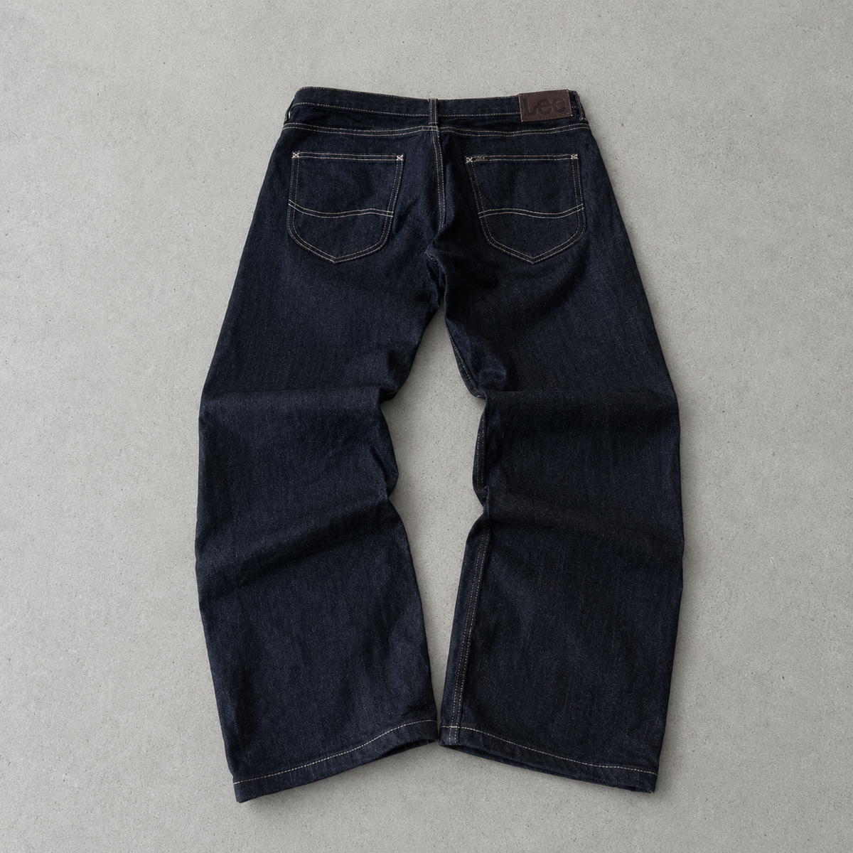 Y2K 2000s 90s Vintage True Religion Baggy Jeans Marineblau, Blau Rare (M)