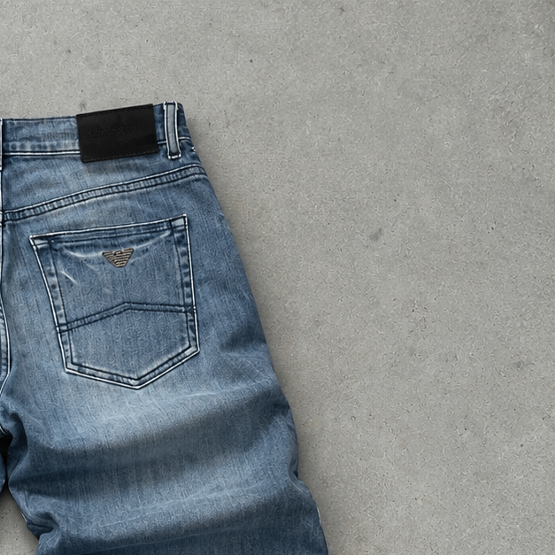 Y2K Emporio Armani Jeans Blau Selten (W30 / DE 46)