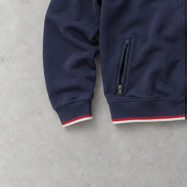 Polo Ralph Lauren Zip Jacket Marineblau Rare (XL)