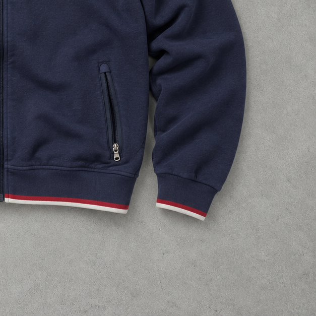 Polo Ralph Lauren Zip Jacket Marineblau Rare (XL)