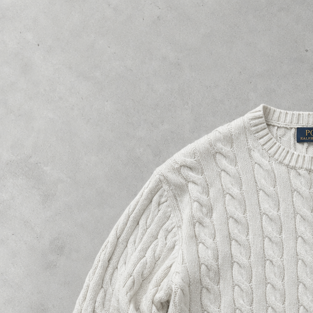 Ralph Lauren Sweater Weiß Limited (M)
